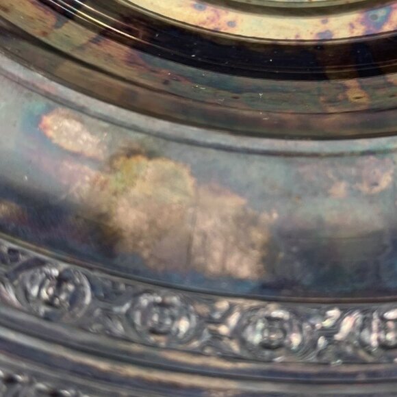 Vintage Reed & Barton #1203 Silverplated Candy Dish Nut Dish Serving Bowl 9.75" - Picture 3 of 6